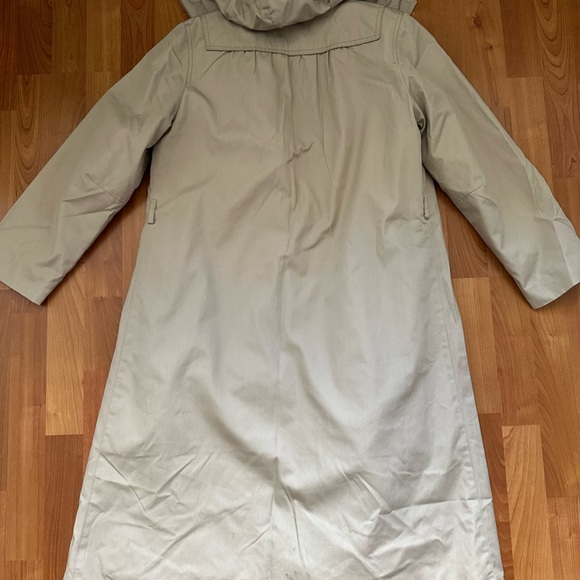 Vintage London Fog waterproof coat w/detachable fleece liner & hood. Size 6p - Picture 7 of 8